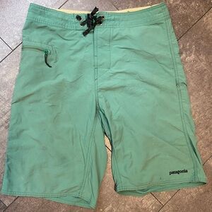 Patagonia Teal Swim Trunks men’s